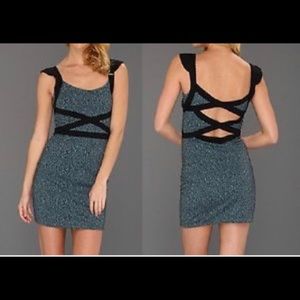 Free People Cross My Heart Stretch Jersey Dress